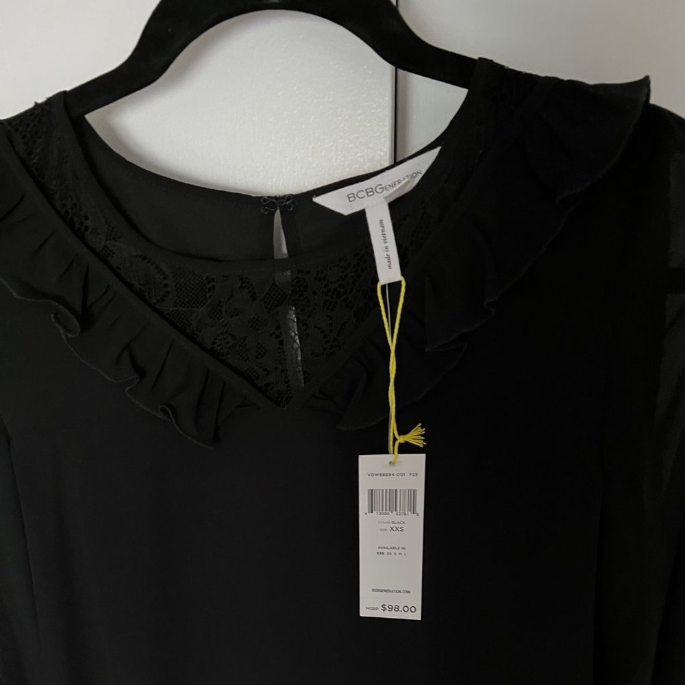 🎉HP🎉 BCBGeneration Lace Shirt Dress - Picture 6 of 9